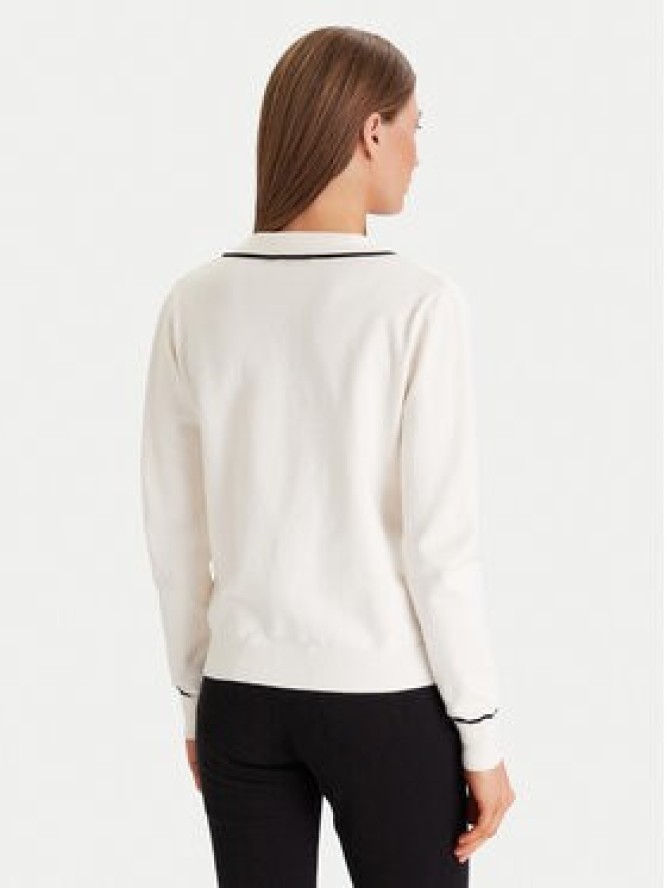 Morgan Sweter 252-MCOLO Écru Regular Fit