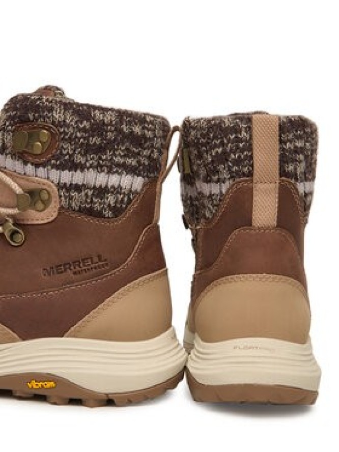 Merrell Śniegowce Siren 4 Thermo Mid Zip Waterproof J038764 Brązowy