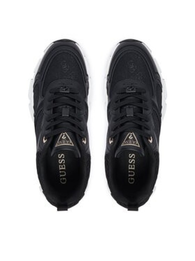 Guess Sneakersy FLTIDY ELE12 Czarny