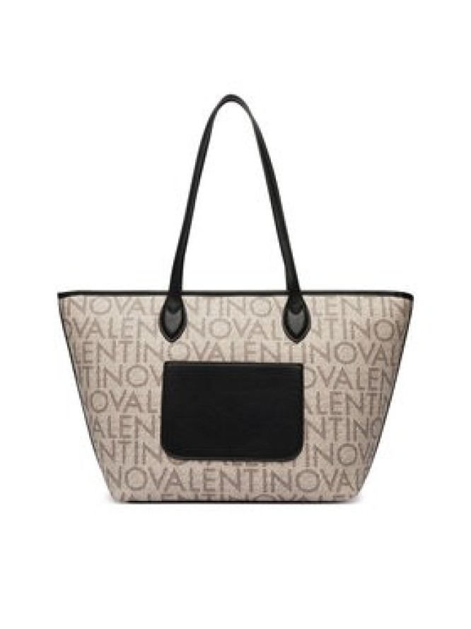 Valentino Torebka Logo VBSA1F02 Beżowy