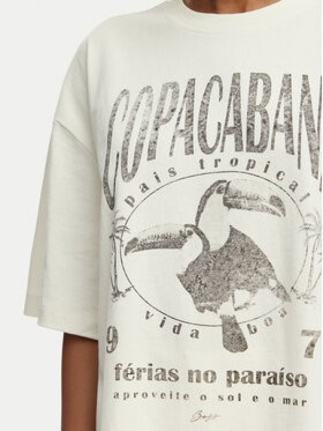 BOSS T-Shirt C_Eboys_2 50559078 Beżowy jasny Relaxed Fit