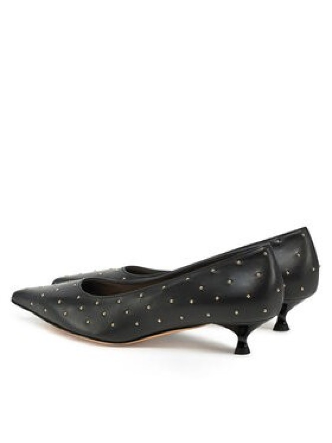 AGL Czółenka Lenor Studs D167021PCKS0573656 Czarny