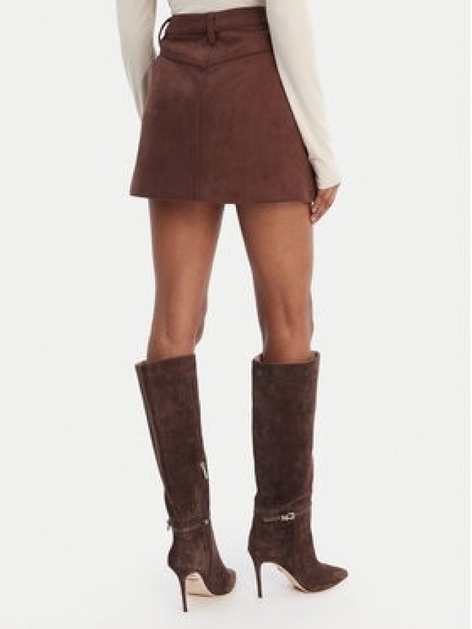 Bardot Spódnica z imitacji skóry Lorenzo 59673SB1 Brązowy Regular Fit