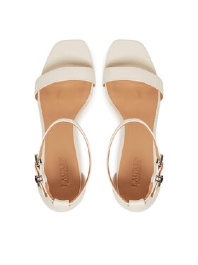 LAUREN RALPH LAUREN Sandały Logan 802935561001 Biały