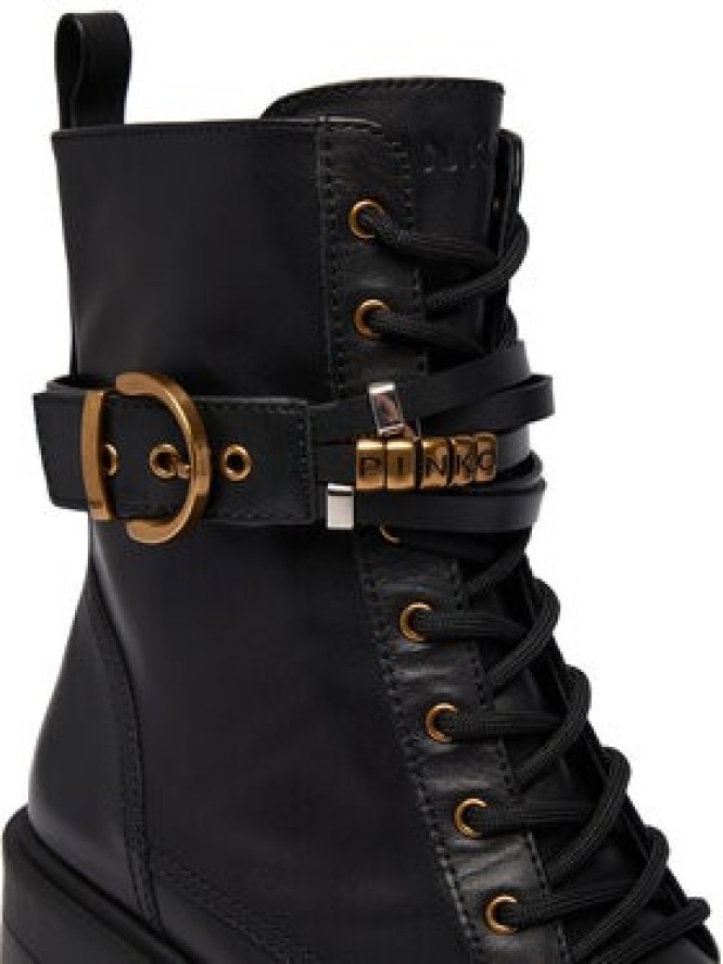 PINKO Trzewiki Altea 01 SD0549P001 Czarny
