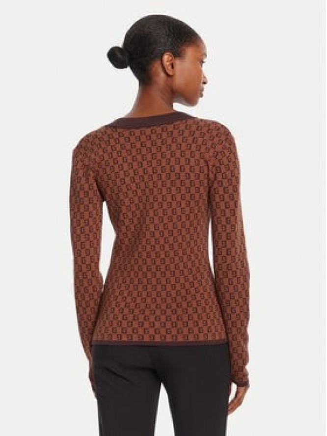 Gaudi Sweter 521FD53025 Brązowy Regular Fit