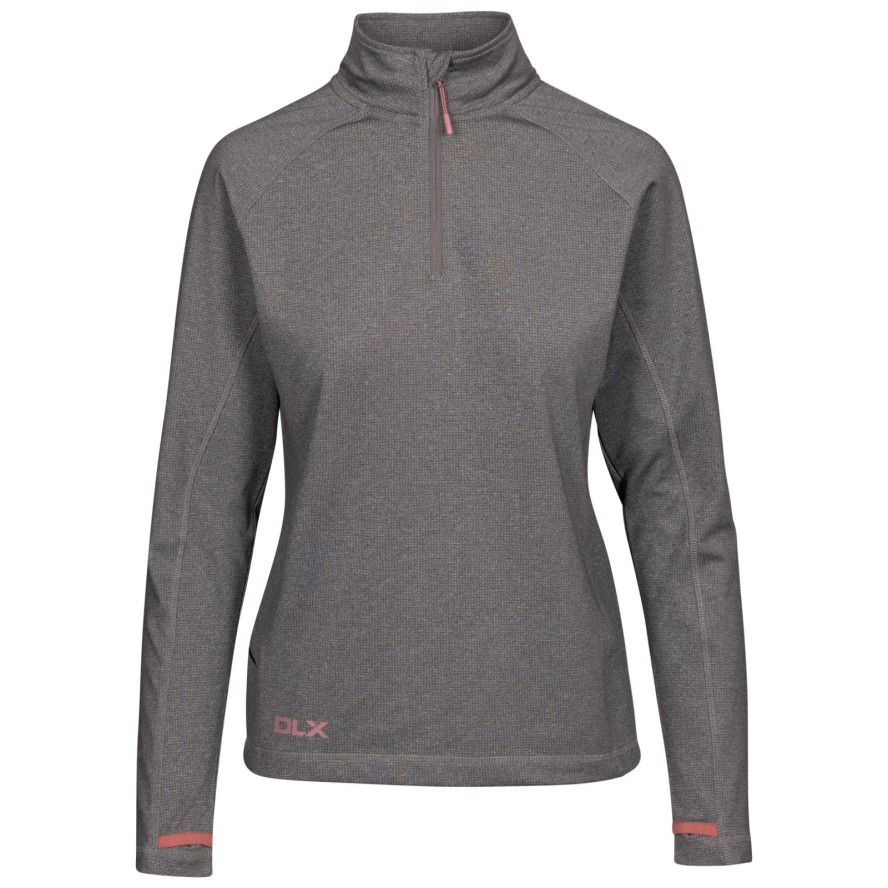 Dlx Theresa - Top damski Dlx Szary Marl