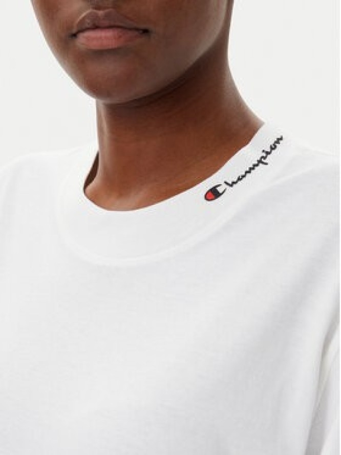 Champion Sukienka codzienna 117782 Biały Loose Fit