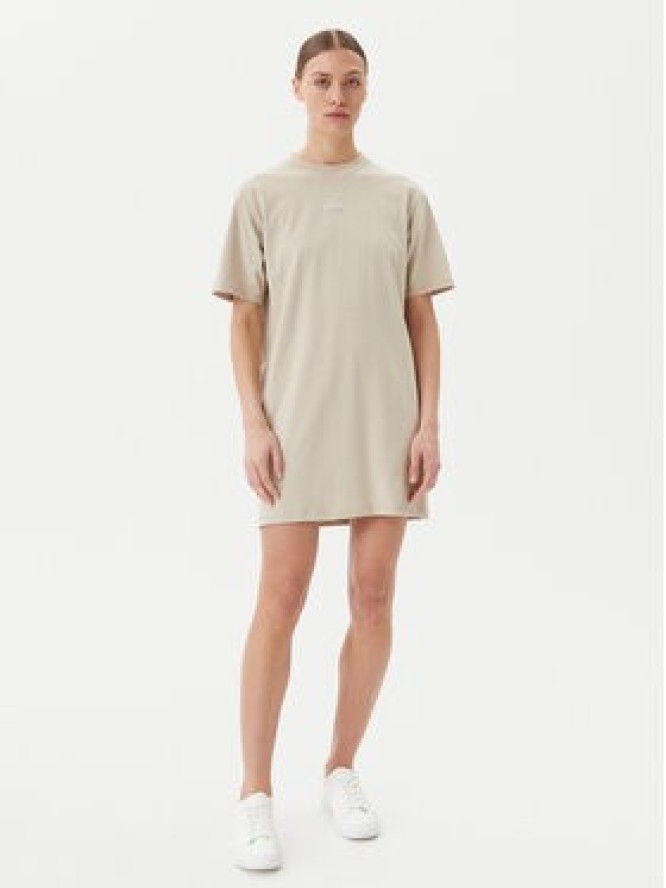 Calvin Klein Jeans Sukienka codzienna J20J225289 Beżowy Relaxed Fit