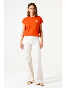 Garcia Koszulka w kolorze pomarańczowym rozmiar: L