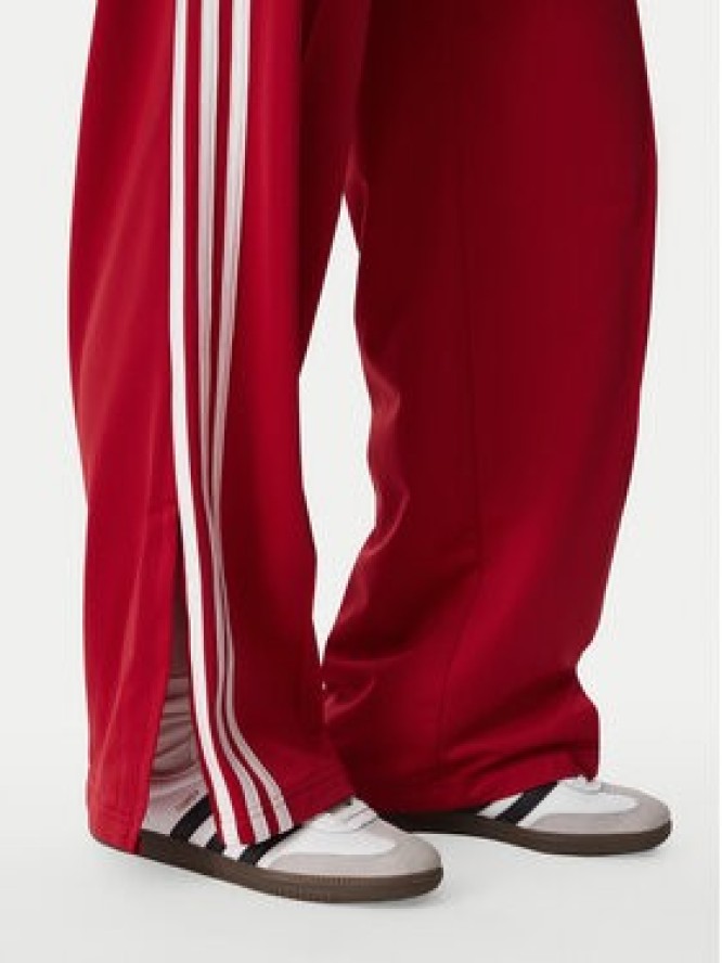 adidas Spodnie dresowe Firebird Loose Tracksuit KS4670 Czerwony Loose Fit