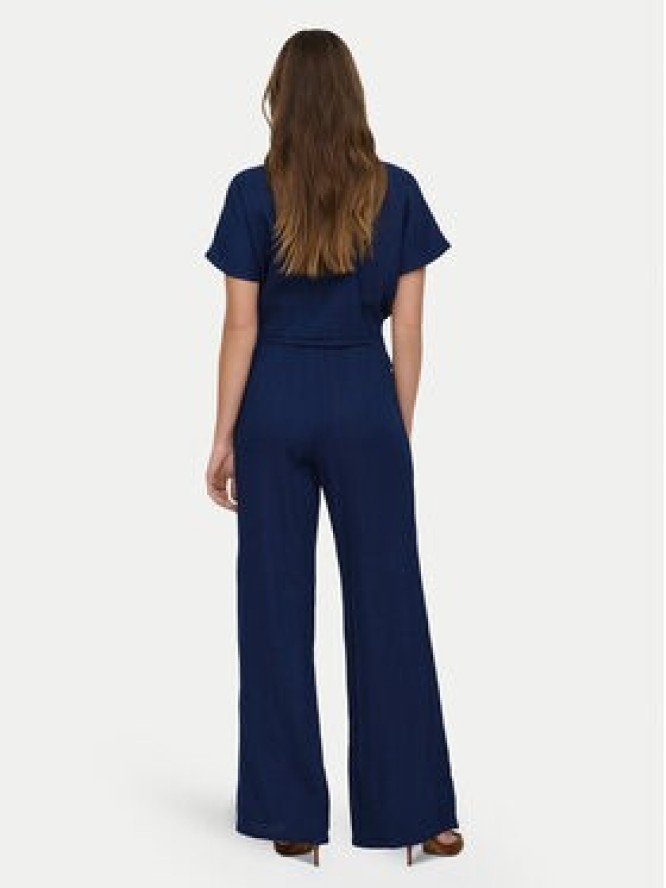 ONLY Spodnie materiałowe Leoni 15367285 Granatowy Regular Fit