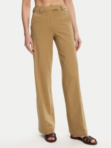 Silvian Heach Spodnie materiałowe Liovica GPP25421PA Beżowy Wide Leg