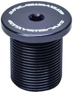 BMX Top Capy Stay Strong Race Topbolt - 1 1/8" - Czarny