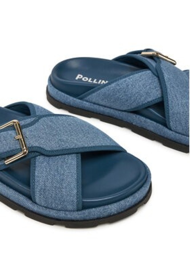 Pollini Klapki SA28094G1MTQ0707 Granatowy