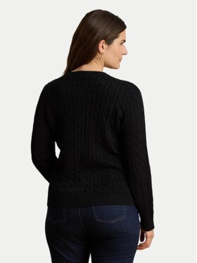 LAUREN RALPH LAUREN Kardigan 200P14040003 Czarny Regular Fit