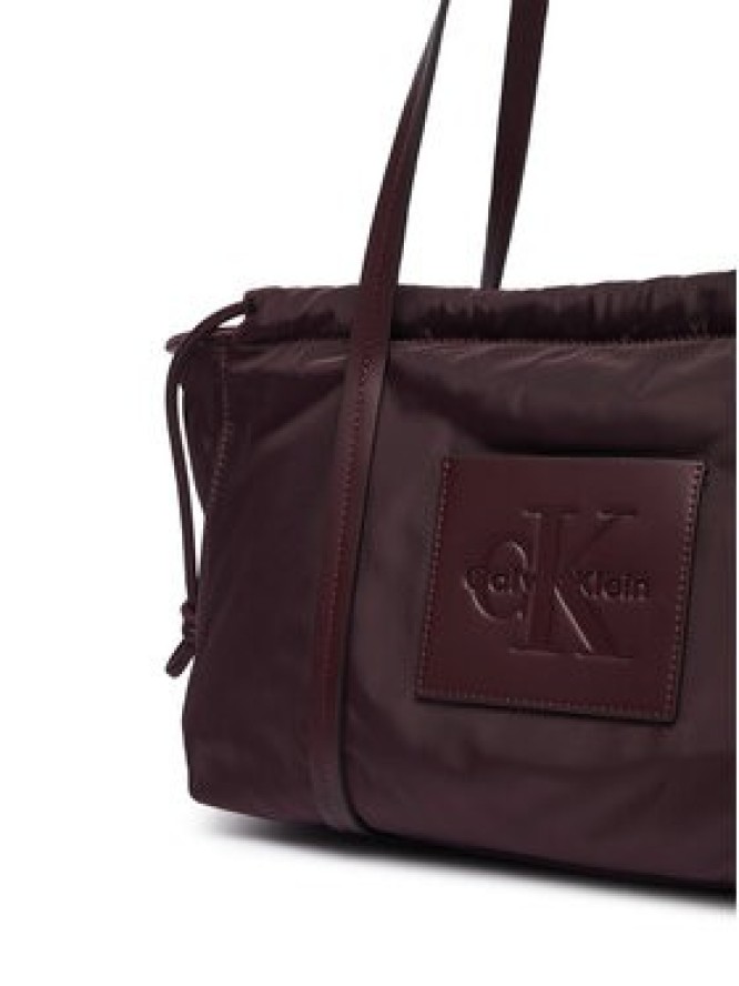 Calvin Klein Torebka LV04F3703G Bordowy
