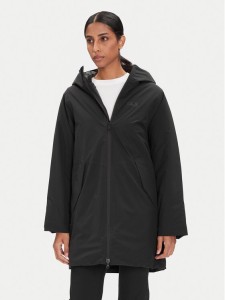 Jack Wolfskin Kurtka zimowa Frost Haven A65091 Czarny Regular Fit
