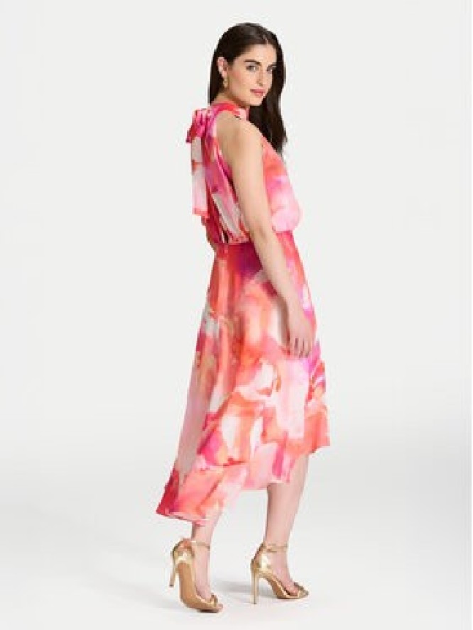 Swing Sukienka koktajlowa 5AI18500 Różowy Regular Fit