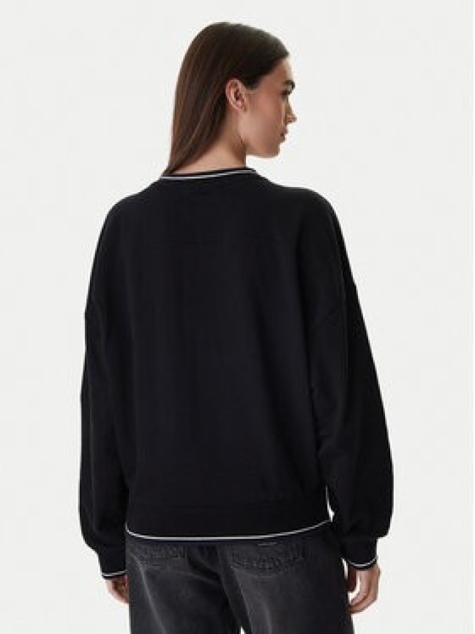 Guess Jeans Bluza W6RQ09 K68I4 Czarny Oversize