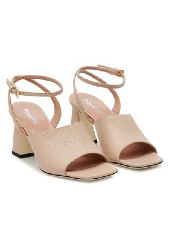 Pollini Sandały SA16077C1MTD0122 Beżowy