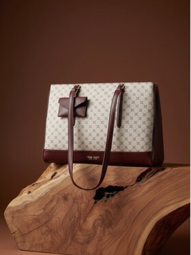 Nine West Torebka C-TANANA-KY253 Bordowy