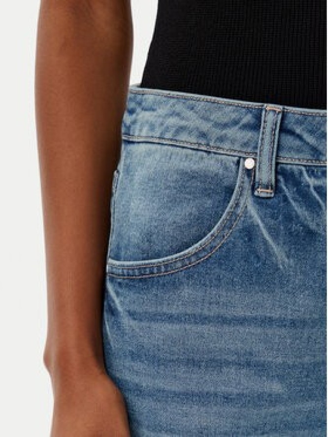 MET Jeansy NOS CHLOE T4L736 Niebieski Wide Leg