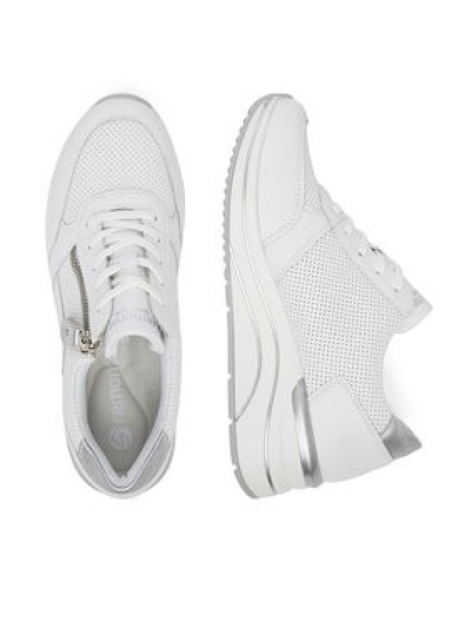 Remonte Sneakersy D0T06-80 Biały