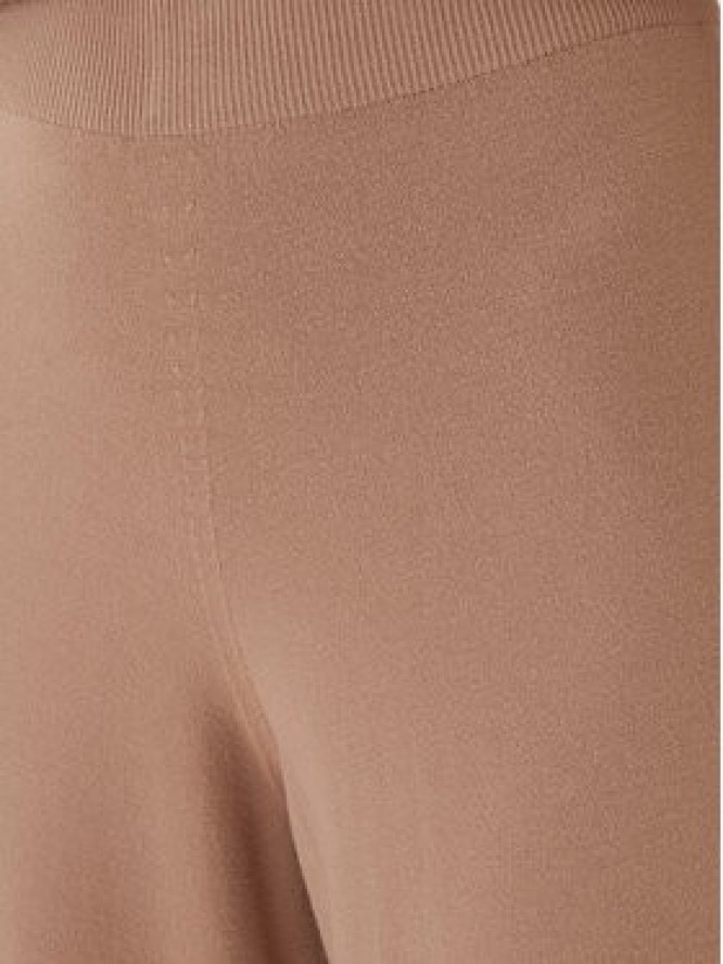 Kontatto Spodnie dzianinowe 3M0803C Beżowy Regular Fit