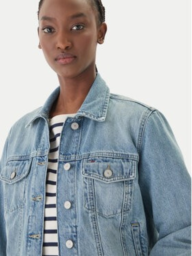 Tommy Jeans Kurtka jeansowa Classic DW0DW22720 Niebieski Regular Fit