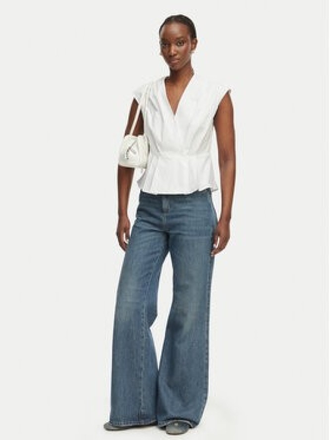 Marella Bluzka Bazar 2613161162 Biały Regular Fit