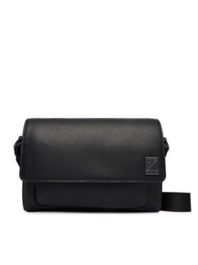 Calvin Klein Torebka Emblem Hw Small Slap Messenger LV04D3367G Czarny