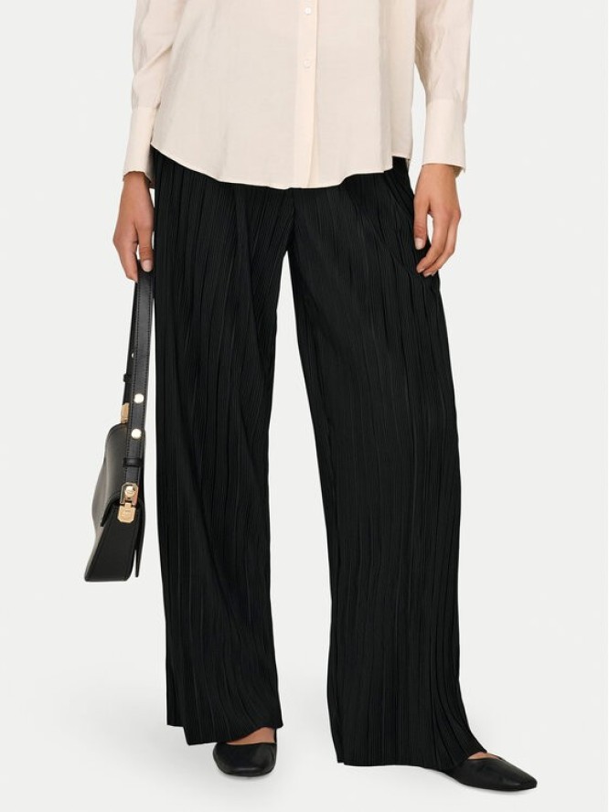 ONLY Spodnie materiałowe Ravenna 15318505 Czarny Regular Fit