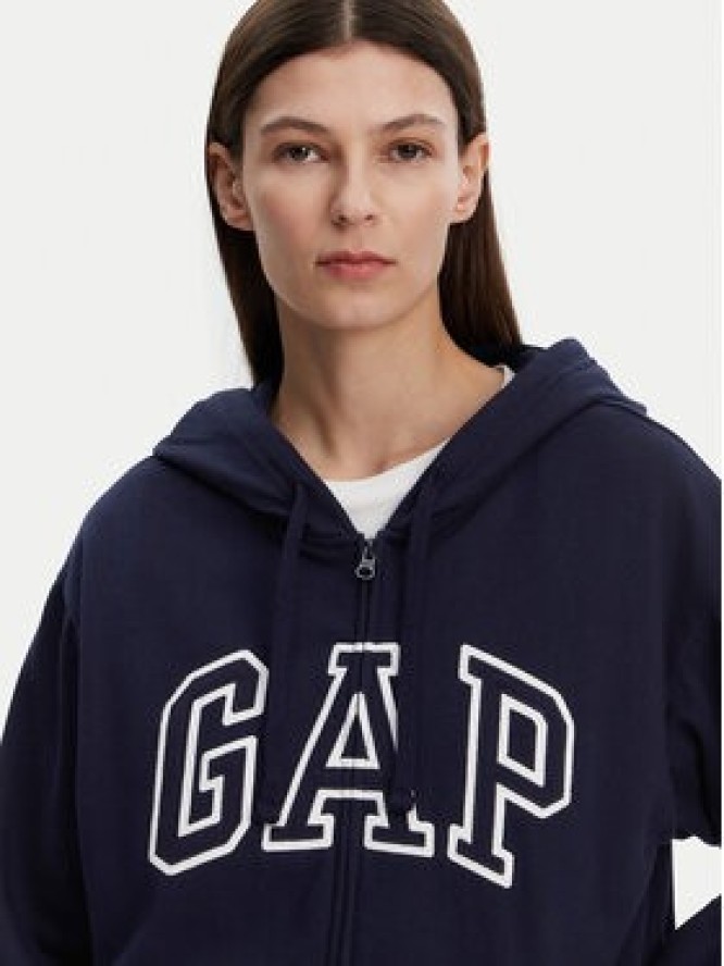 Gap Bluza 727433-03 Granatowy Relaxed Fit