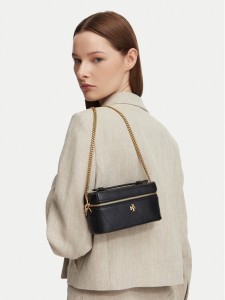 Tory Burch Torebka Charlie Quilted East-West 186036 Czarny