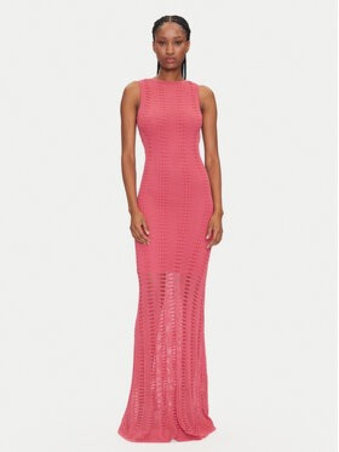 Marciano Guess Sukienka dzianinowa 5GGK44 5869Z Różowy Regular Fit