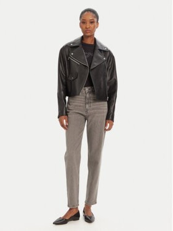 HUGO Jeansy 50544798 Szary Straight Fit