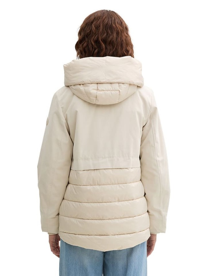 Tom Tailor Parka w kolorze kremowym rozmiar: M
