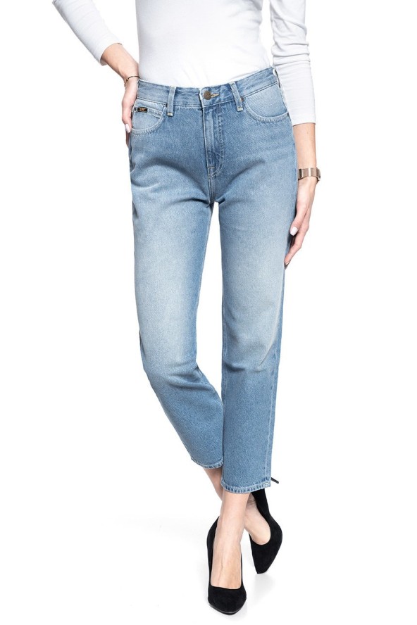 SPODNIE DAMSKIE LEE REGULAR STRAIGHT 90'S CAROL WORN CALLIE L30JGAZM 112106462