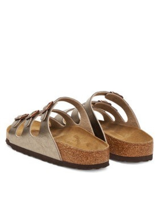 Birkenstock Klapki Florida 1030352 Złoty