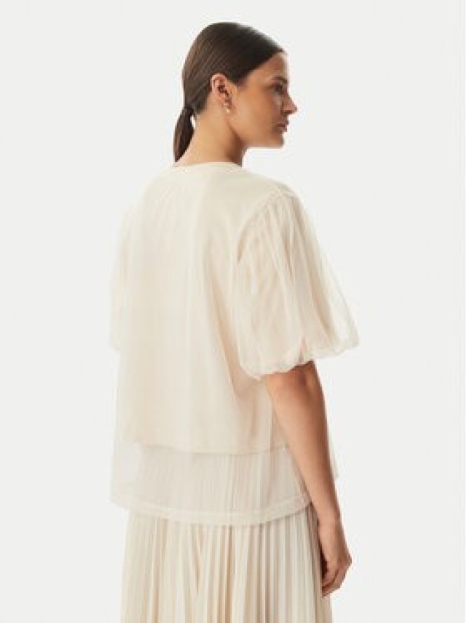 Rinascimento Bluzka CFC0128215003 Beżowy Regular Fit