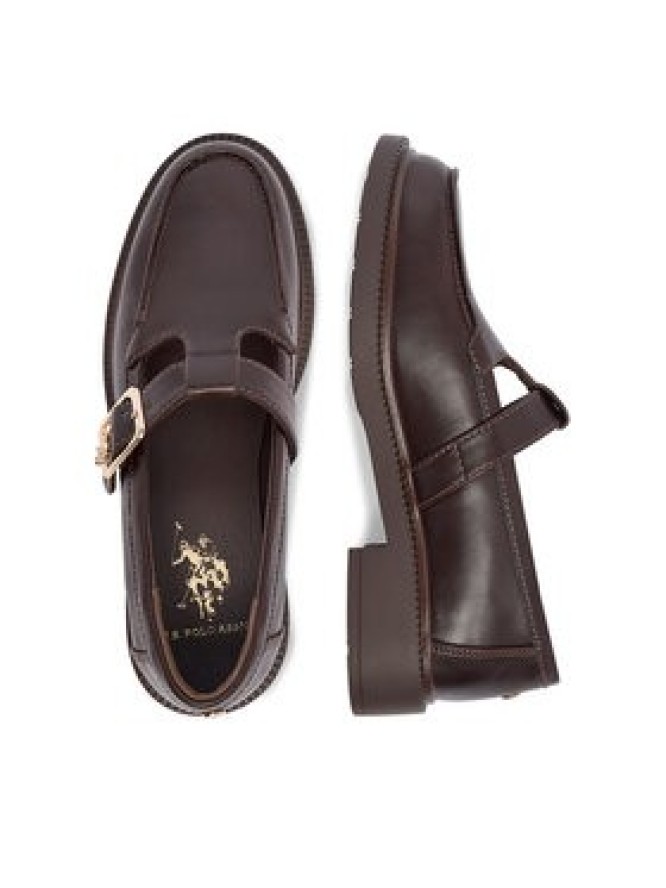 U.S. Polo Assn. Półbuty EO-PALOMA001W/GY1 Brązowy