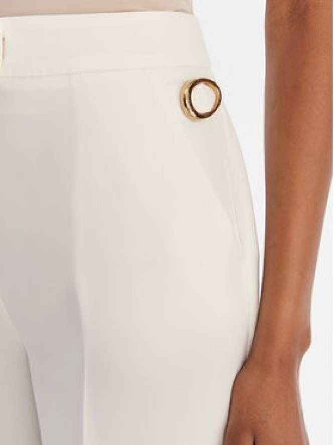 Marciano Guess Spodnie materiałowe 6RGB03 7357A Écru Regular Fit