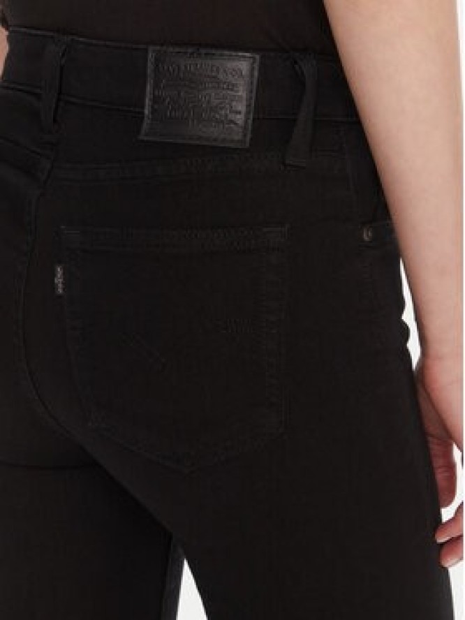 Levi's® Jeansy 721™ 18882-0762 Czarny Skinny Fit