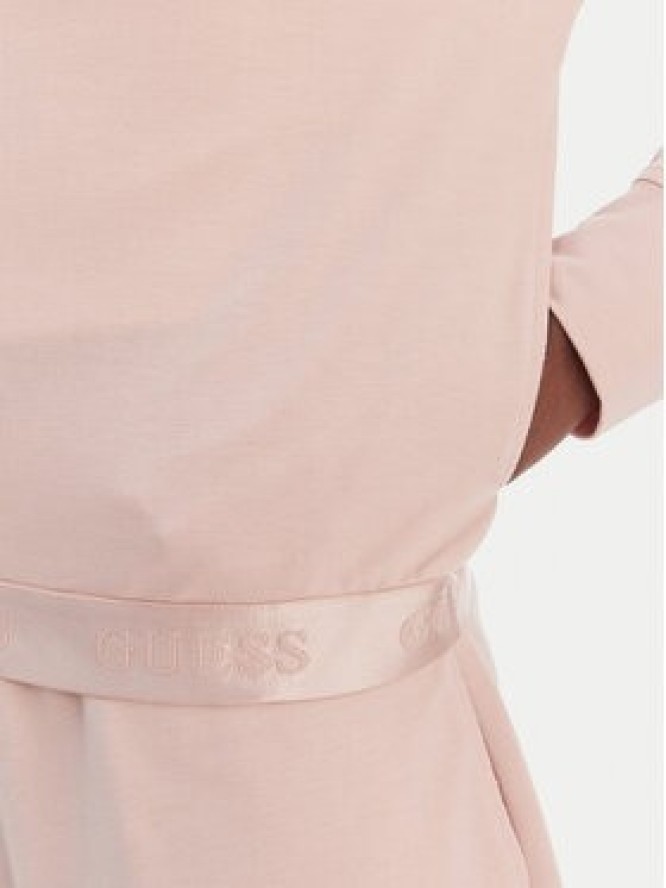 Guess Bluza O6GQ01 KCQP2 Różowy Regular Fit