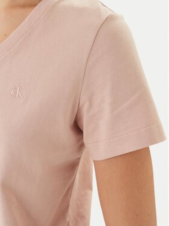 Calvin Klein Jeans T-Shirt Archive LV047B205G Pomarańczowy Regular Fit