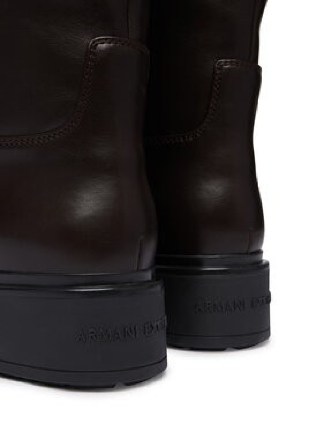 Armani Exchange Kozaki XW003089 AF17451 U6032 Brązowy