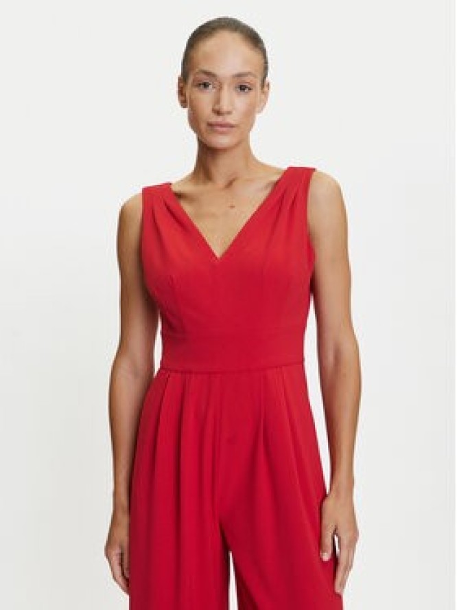 Tatuum Kombinezon Fang T2504.075 Czerwony Wide Leg