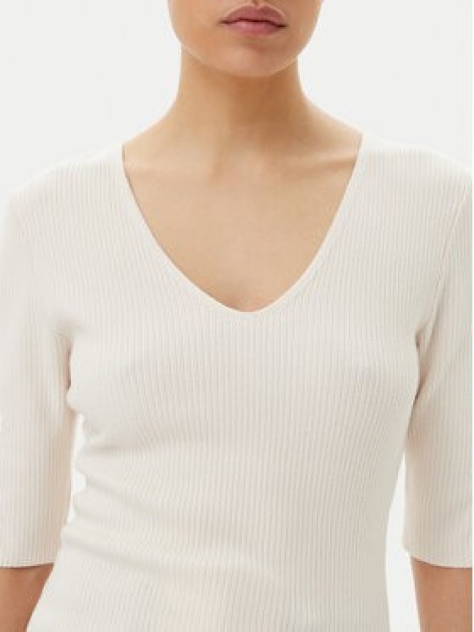 Morgan Sweter 251-MCHAMPI Beżowy Slim Fit