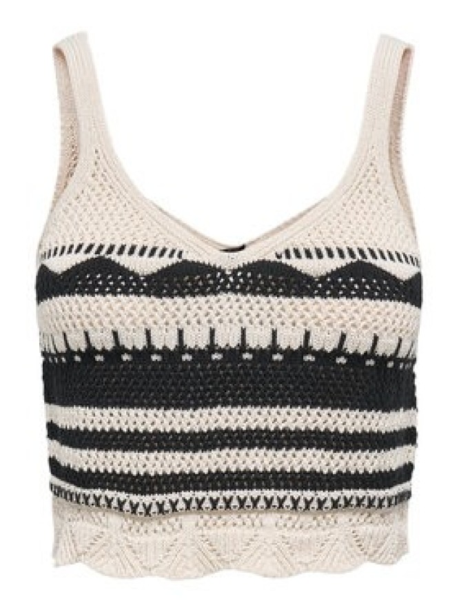 ONLY Top Merida 15344404 Czarny Regular Fit